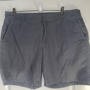 Columbia Shorts Mens 38 Gray Chino Pockets Outdoors Hiking 8 inseam